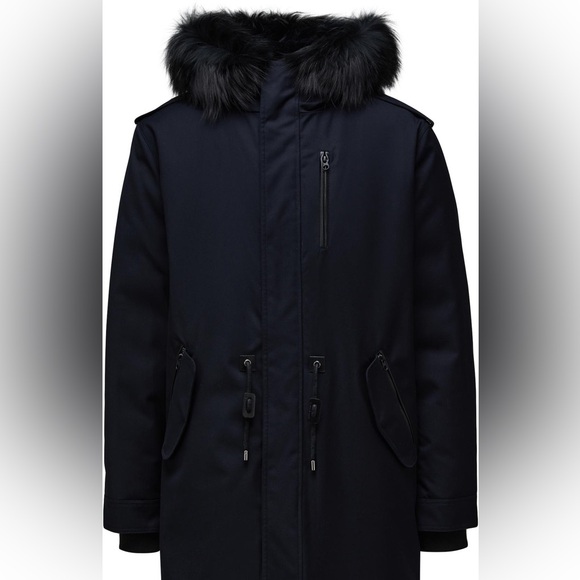 Mackage Jackets & Blazers - Mackage Moritz Navy Parka Jacket Unisex